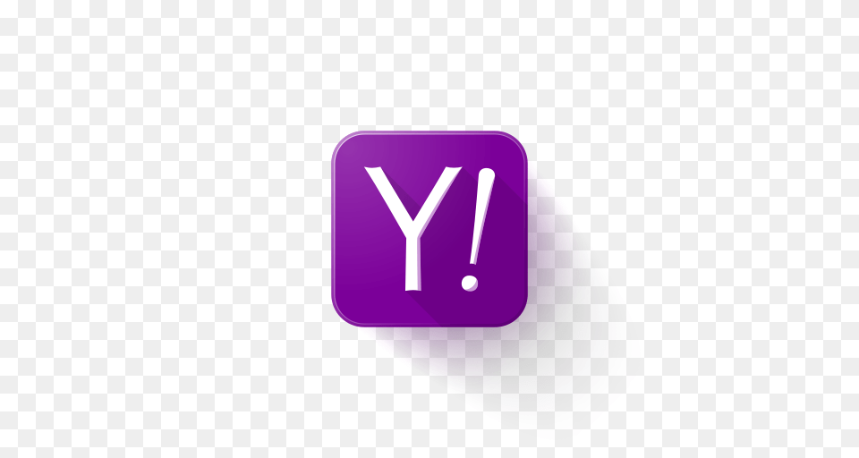 Yahoo Logo Icon Of Popular Web Logos Button, Purple Free Transparent Png