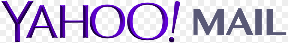 Yahoo Mail Logo, Light, Purple, Neon Free Png