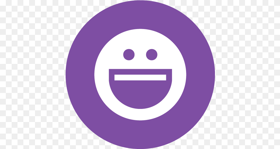Yahoo Messenger Icon 1 Yahoo Messenger, Purple, Logo, Disk Png Image