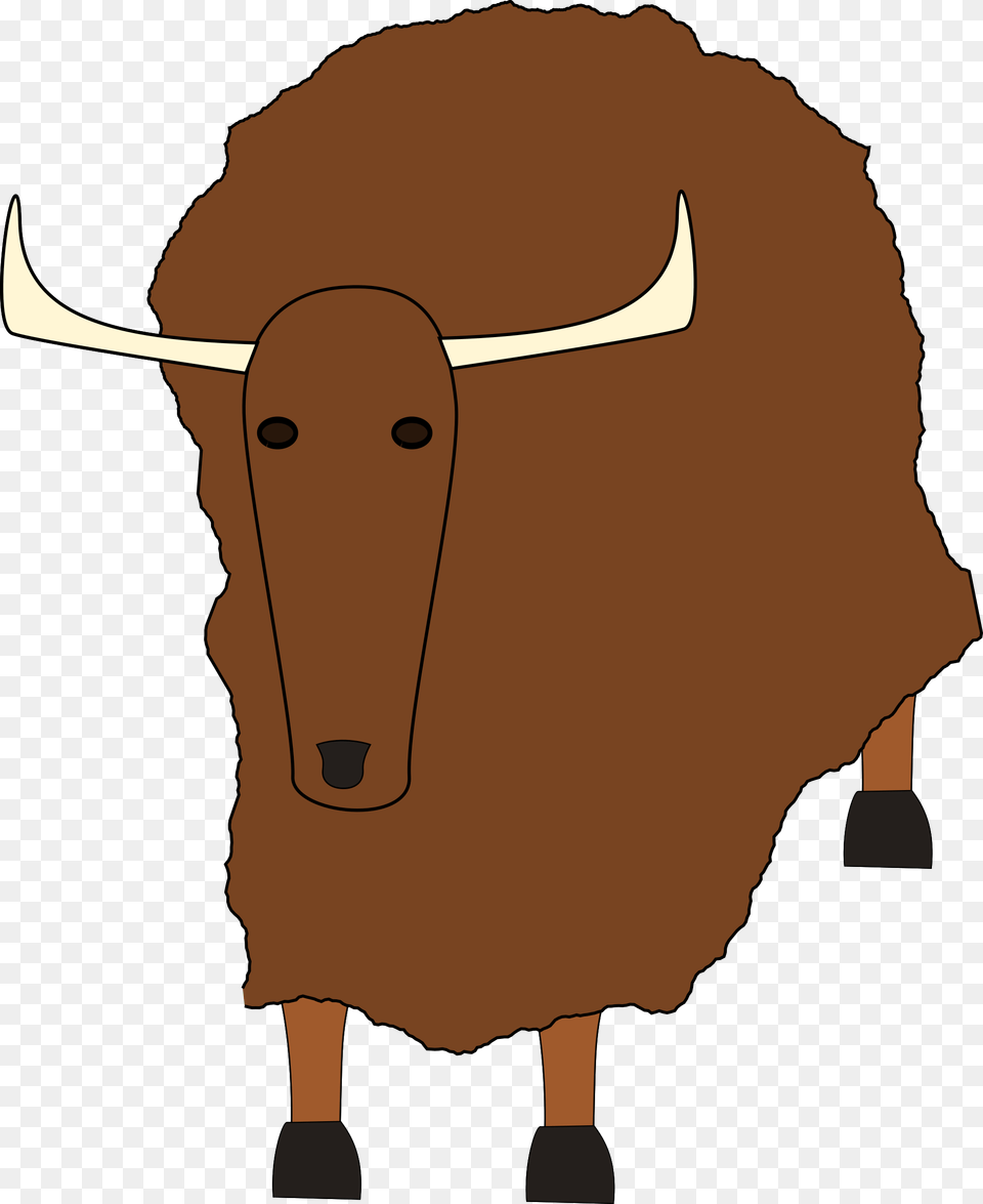 Yak, Animal, Mammal, Bull, Person Free Png Download