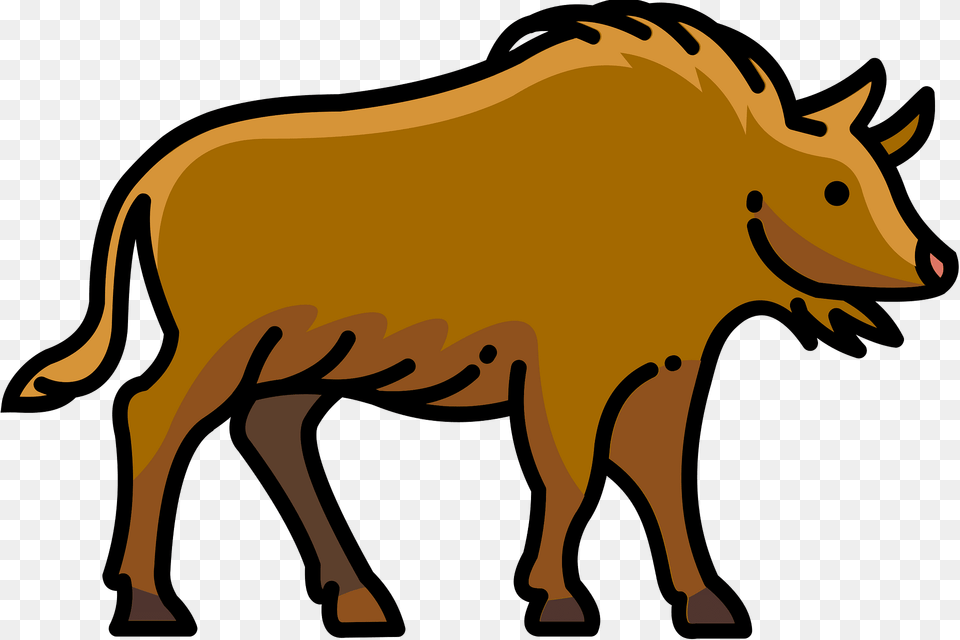 Yak Clipart, Animal, Mammal, Pig, Hog Free Png