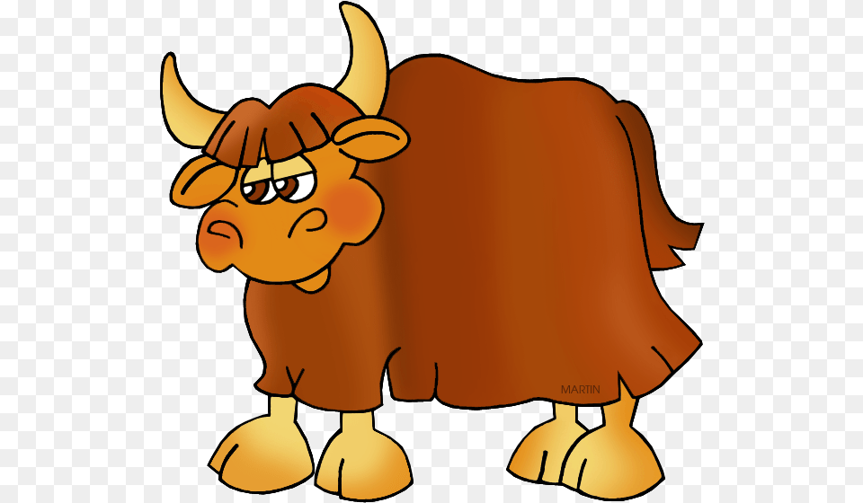 Yak Clipart Transparent Background Yak Clipart, Animal, Bull, Mammal, Cattle Png Image