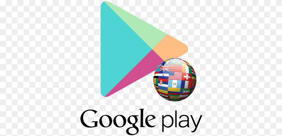 Yak Zminiti Krainu V Gugl Plej Play Store Transparent Google Play Logo, Sphere, Triangle, Ball, Football Free Png Download