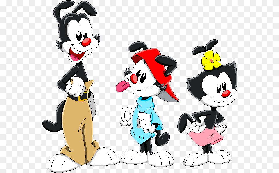 Yakko Wakko Y Dot, Baby, Person, Cartoon, Face Free Transparent Png