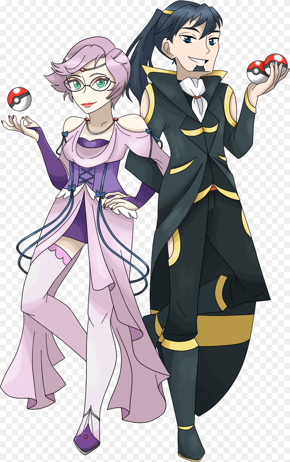 Yale And Nick Gym Leaders Pokemon Gym Leader Oc, Publication, Book, Comics, Adult Png Image