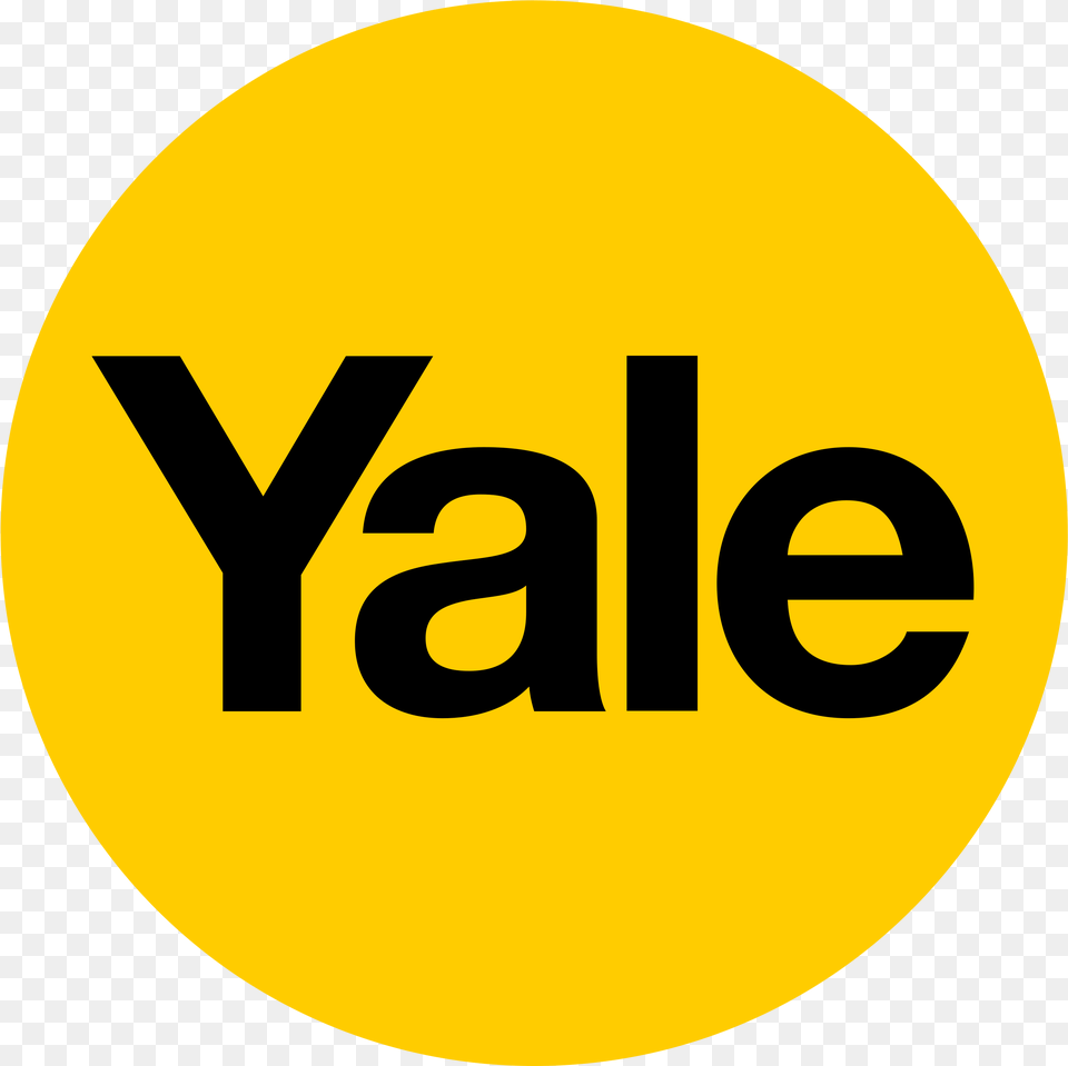 Yale Locks Logo, Sign, Symbol, Disk Free Transparent Png