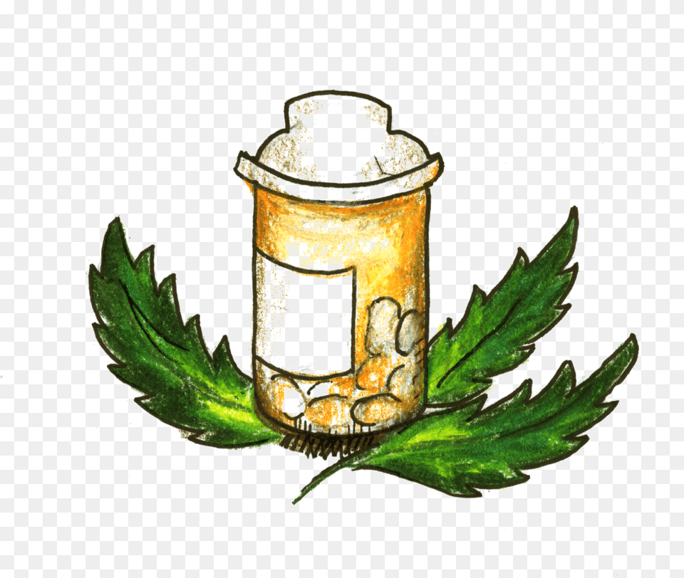 Yale Study Finds Potential Drug For Marijuana Withdrawal Marijuana Drug, Leaf, Plant, Bottle Free Transparent Png
