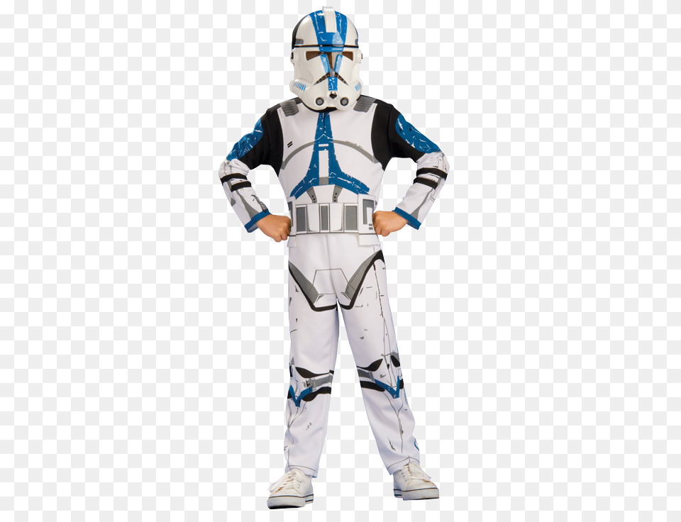 Yalla Toys L Rubies Costumes L Star Wars Clone Trooper Action Set Box, Boy, Child, Male, Person Free Transparent Png