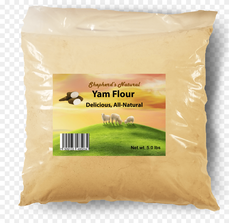 Yam Flour Elubo 5 Lb 80 Oz Bag By Shepherd S Natural Grated Parmesan, Powder, Animal, Business Card, Livestock Free Png Download