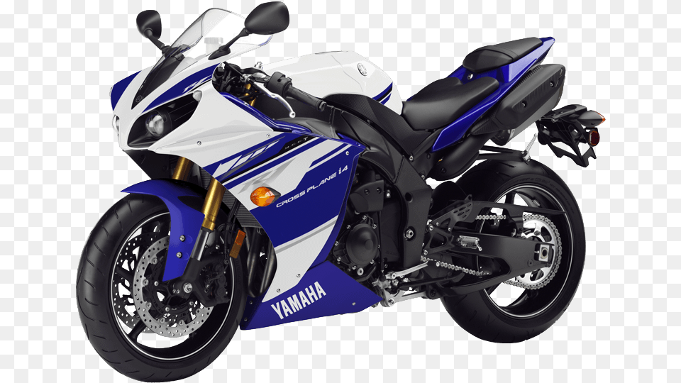 Yamaha Motorcycle Download Image Yamaha New Sport Bike, Transportation, Vehicle, Machine, Wheel Free Transparent Png
