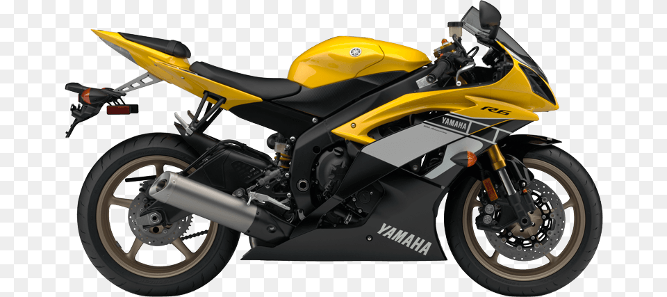Yamaha Motorcycle Image 2016 Yamaha R6 Black, Transportation, Vehicle, Machine, Spoke Free Png Download