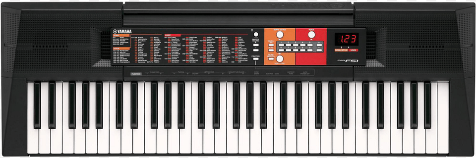 Yamaha Psr F51 61 Key Portable Keyboard Yamaha Psrf51 61 Keys Portable Keyboard, Musical Instrument, Piano Free Png Download