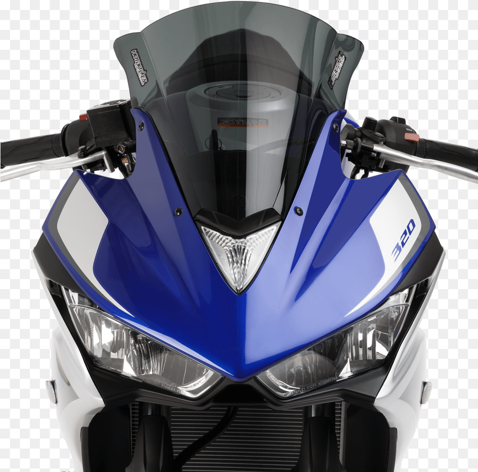 Yamaha R3 Stock Windscreen, Headlight, Transportation, Vehicle, Car Free Png Download