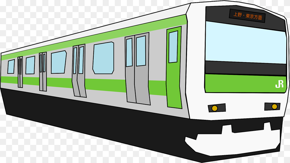 Yamanote Train Clipart, Transportation, Vehicle, Railway, Terminal Png Image