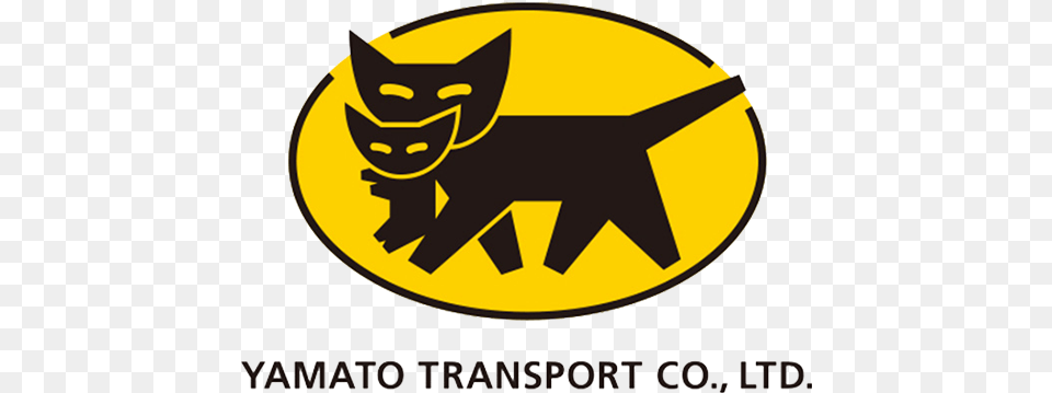 Yamato Transport, Logo, Animal, Cat, Mammal Png
