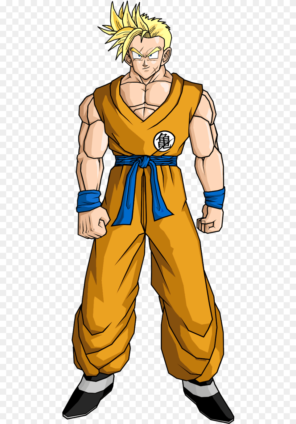 Yamcha Ns Ssj By Db Own Universe Arts D4ixrpv Dragon Ball Fusions Crazy, Adult, Person, Man, Male Free Png Download