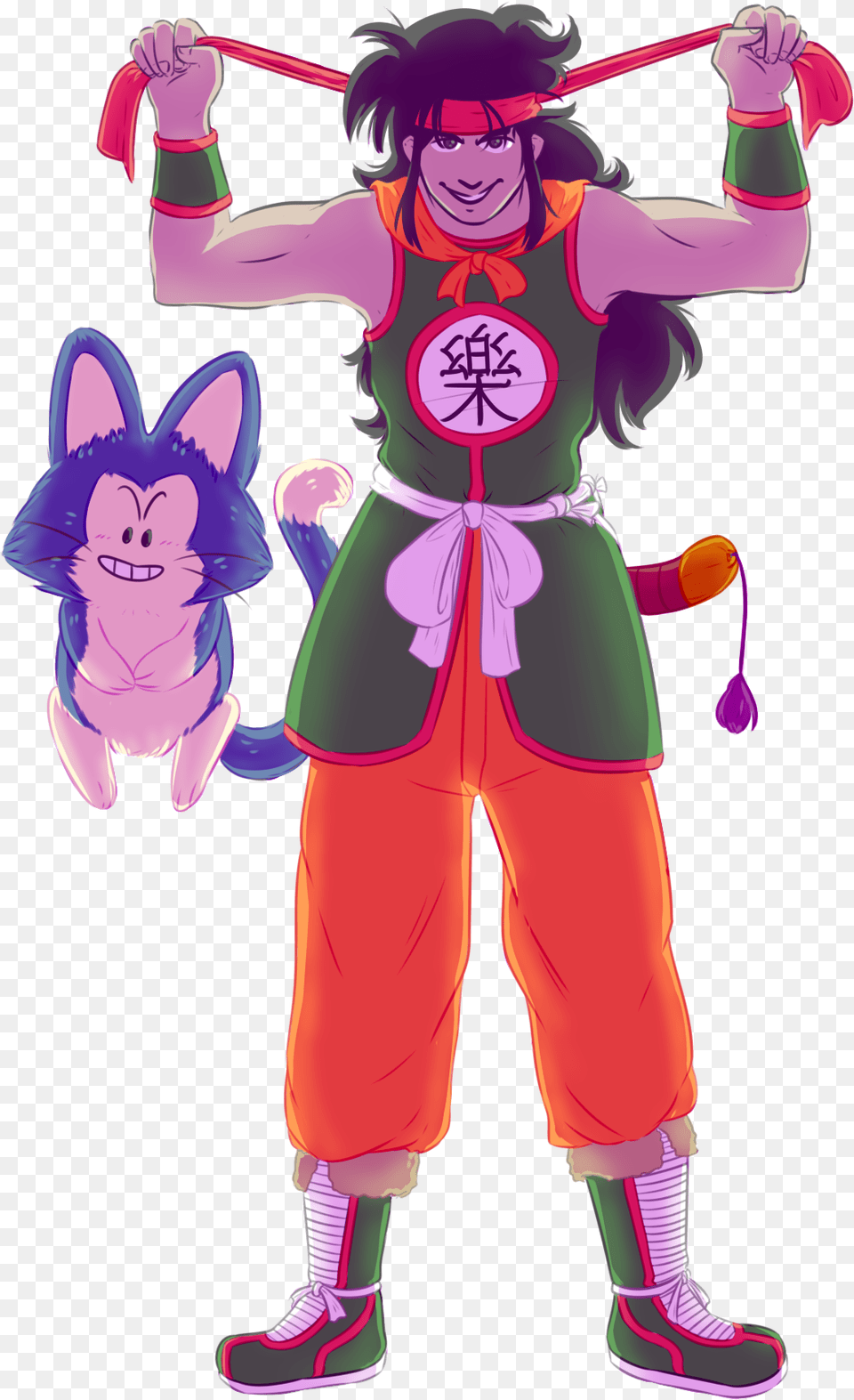 Yamcha Transparent Myfolio Cartoon, Book, Publication, Purple, Comics Free Png