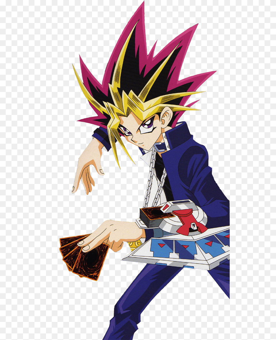 Yami Yugi Yu Gi Oh Render Download My Childhood Hero, Book, Comics, Publication, Manga Free Transparent Png