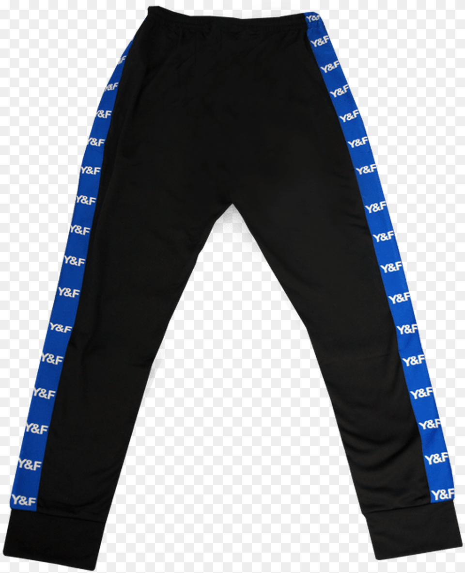 Yampf Blue Stripe Track Pants Pocket, Clothing, Jeans, Coat, Chart Png Image