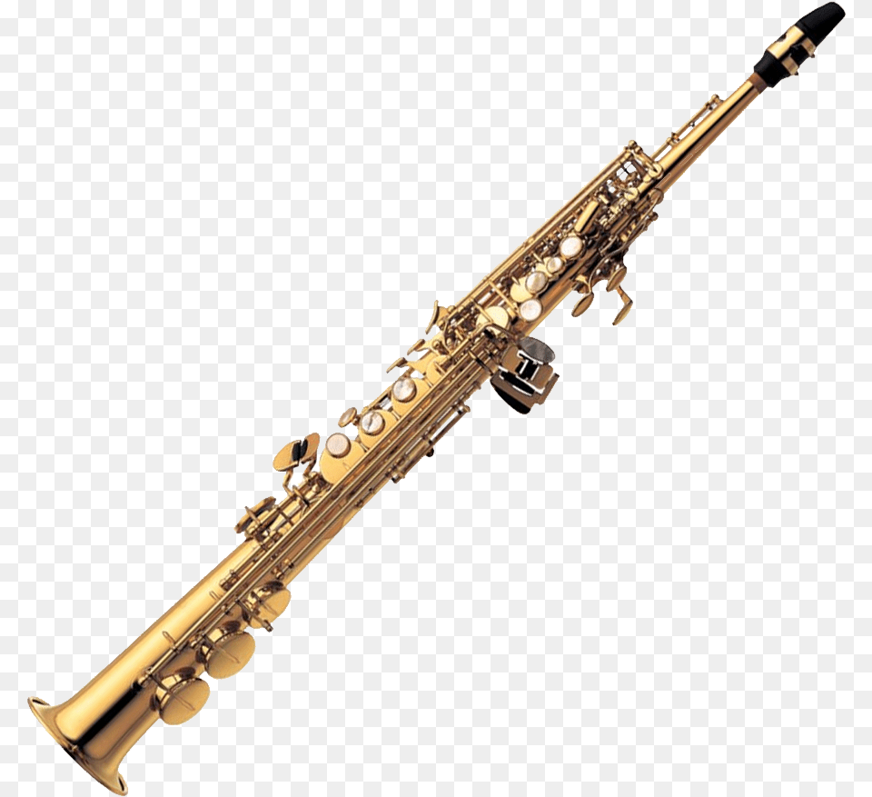 Yanagisawa S901 Professional Soprano Saxophone Soprano Saxophone Clip Art, Musical Instrument, Gun, Weapon, Oboe Png