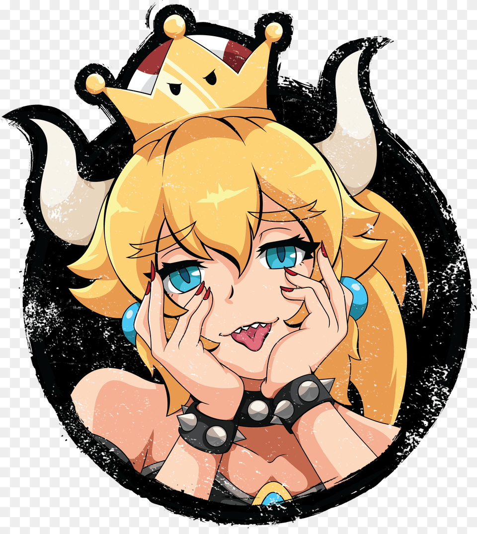 Yandare Bowsette Will Kill For Love Attention And Bowsette Love Free Transparent Png