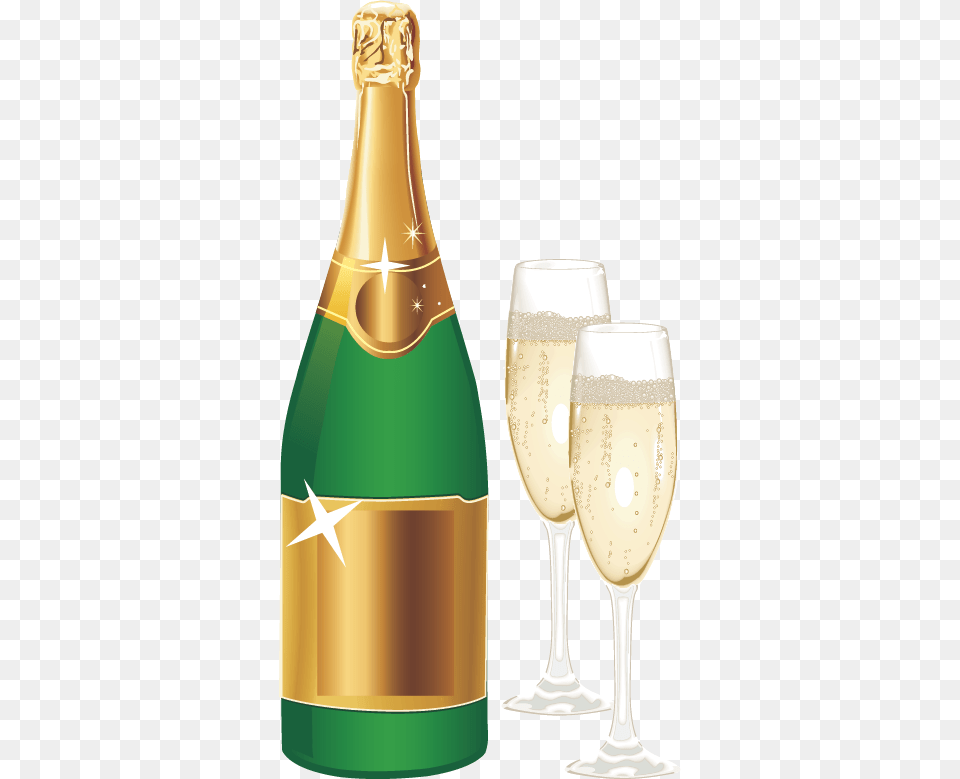 Yandeks Fotki Champagne Vector, Bottle, Alcohol, Glass, Beverage Png Image