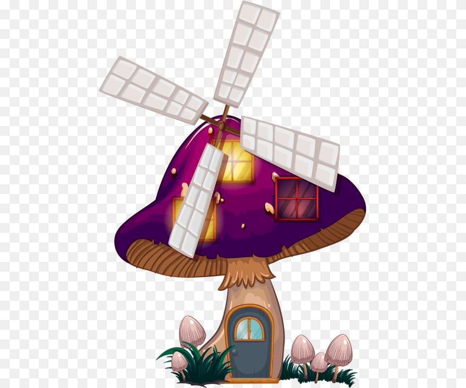 Yandeks Fotki Printable Mushroom House, Engine, Machine, Motor, Outdoors Png