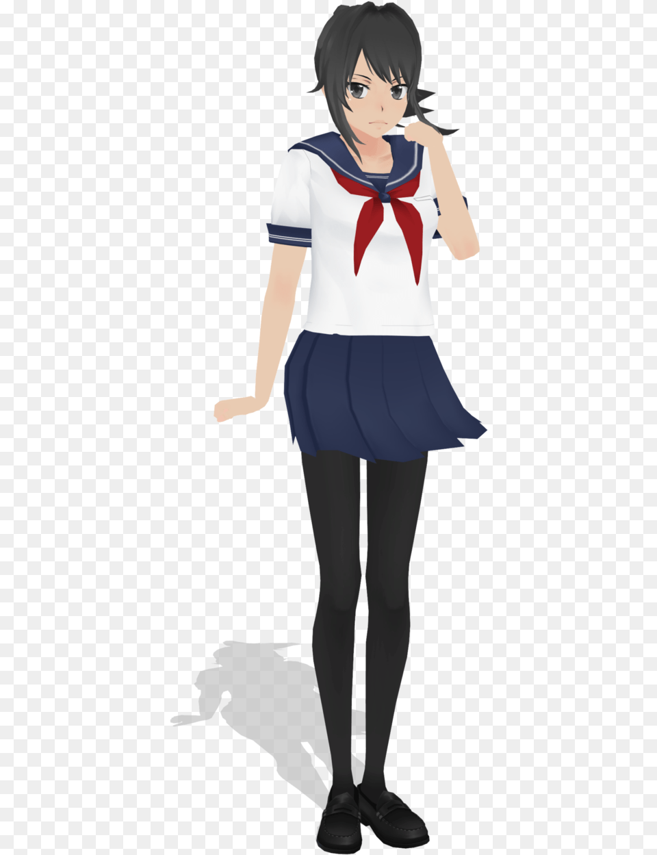 Yandere Simulator Ayano Model, Book, Clothing, Comics, Costume Free Transparent Png