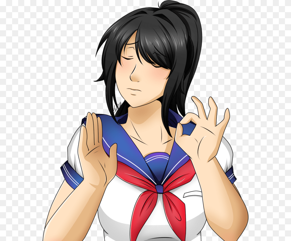 Yandere Simulator Just Right, Book, Comics, Publication, Adult Free Transparent Png