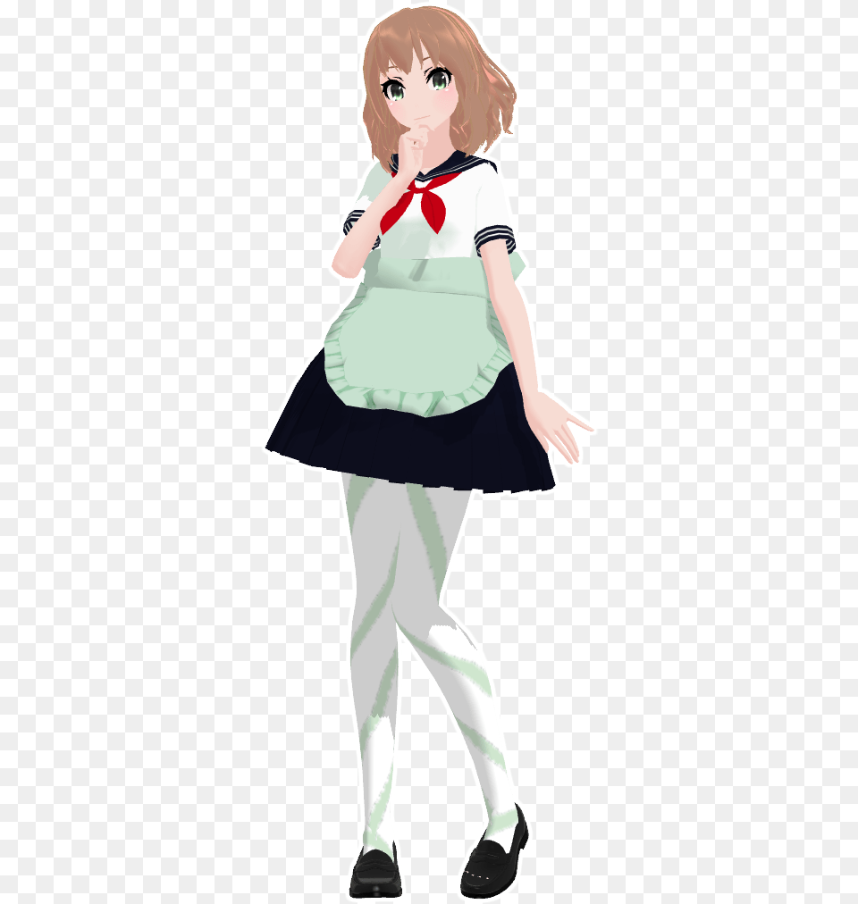 Yandere Simulator Mmd Tda Amai Odayaka By Yandere Simulator Amai Odayaka, Person, Book, Clothing, Comics Png