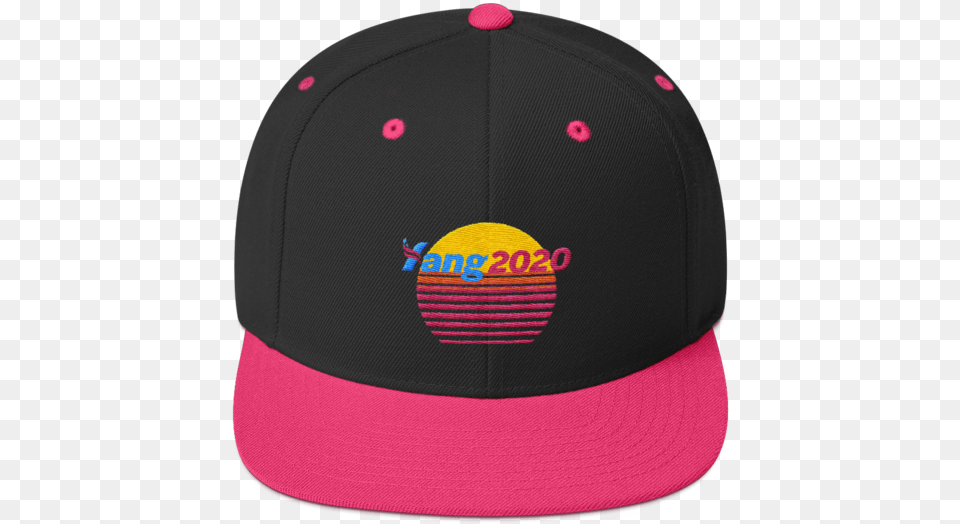 Yang 2020 Vaporwave Sunset Mtv Hat, Baseball Cap, Cap, Clothing Png