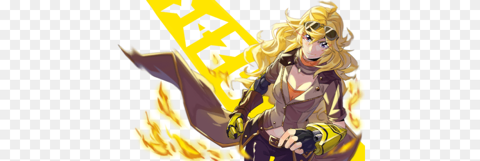 Yang Xiao Long Rwby Rwby Yang Mikk, Book, Comics, Publication, Baby Free Png