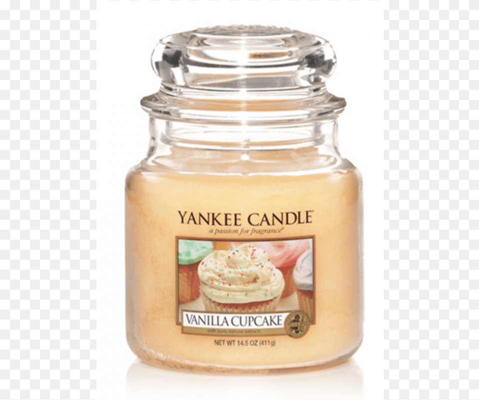 Yankee Candle Classic Small Jar Vanilla Cupcake Candle Jar Candle Medium Vanilla Cupcake Png Image