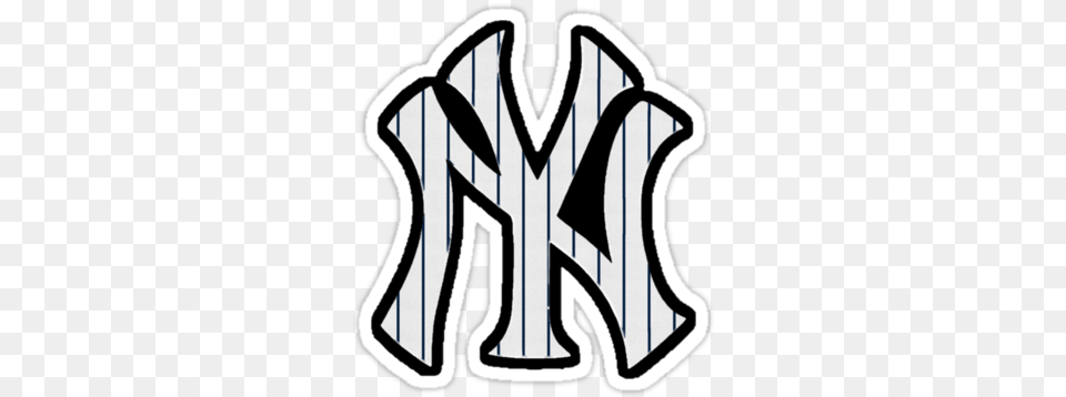 Yankees Logo Black Logos And Uniforms Of The New York Yankees, Emblem, Symbol Free Transparent Png