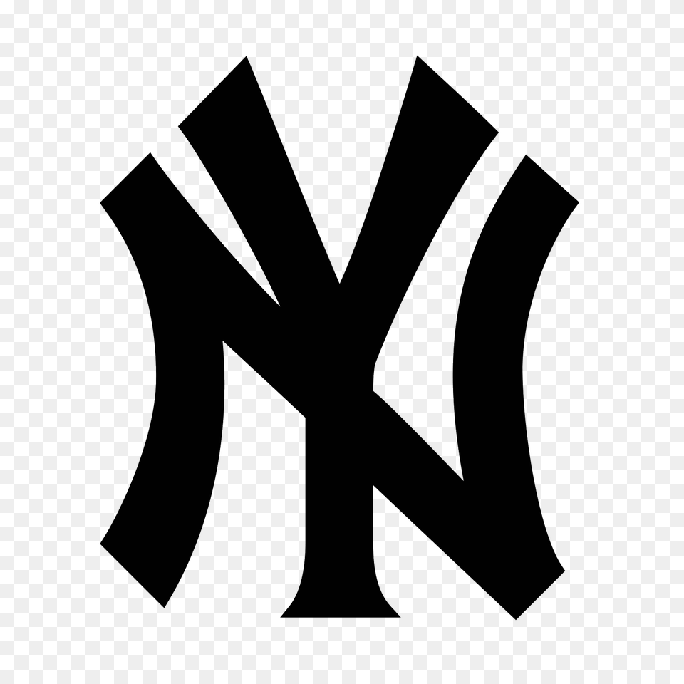 Yankees Logo Image, Gray Free Png