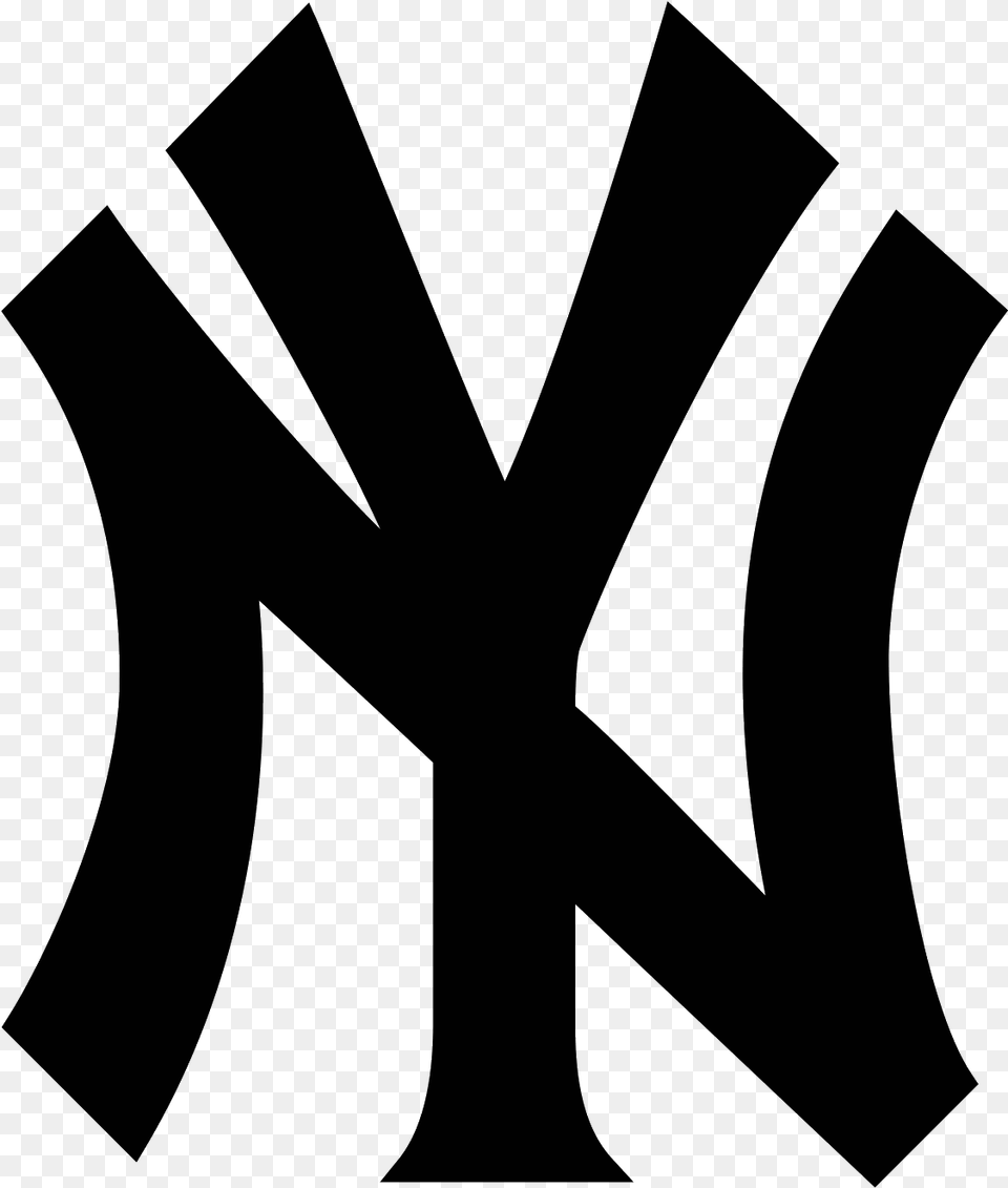 Yankees Vector New York Logo Ny Yankees, Gray Free Png
