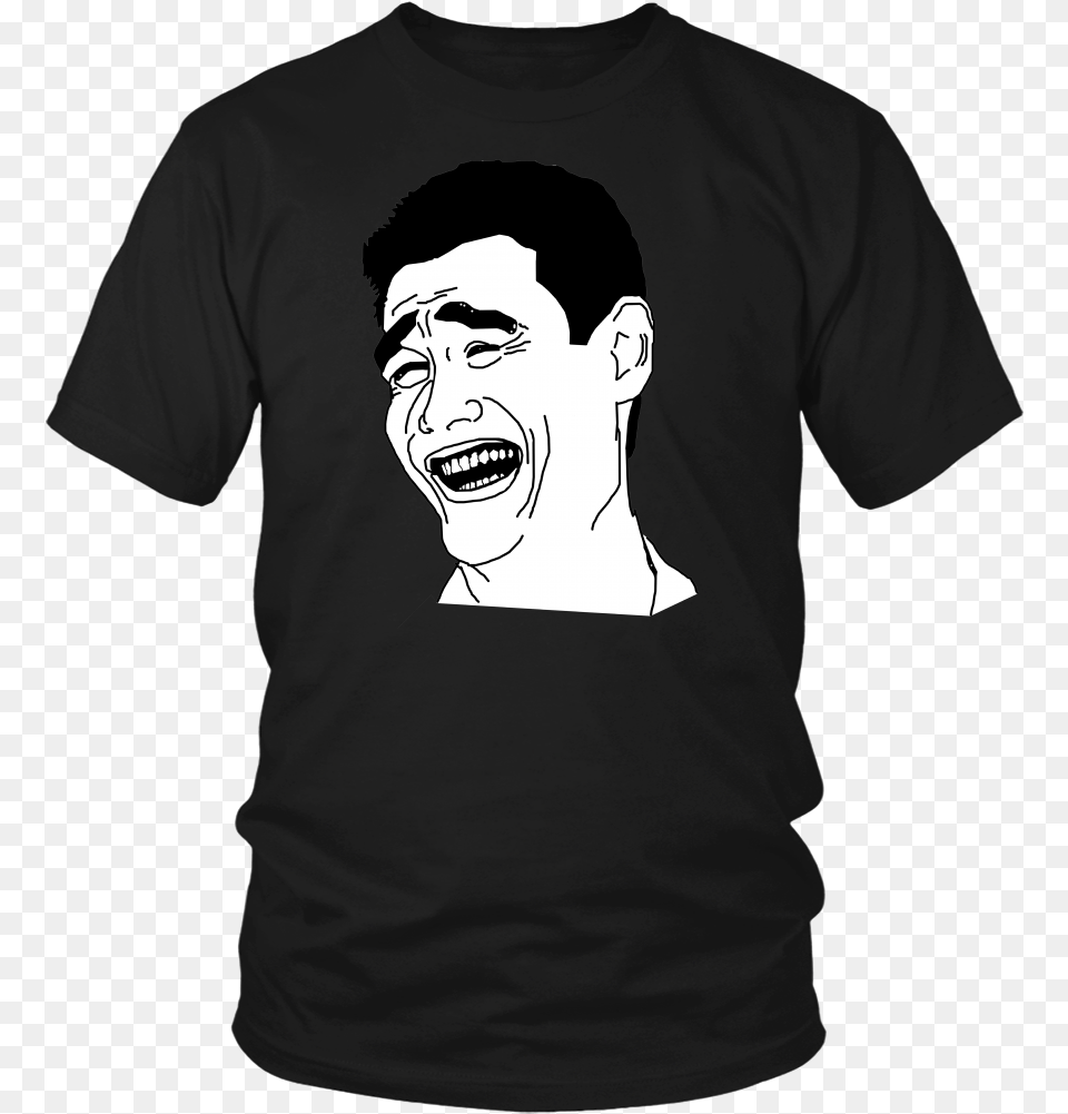 Yao Ming Face Yao Ming Bitch Please Rage Comic Meme Mask By Rapmasks, Clothing, T-shirt, Head, Person Free Png Download