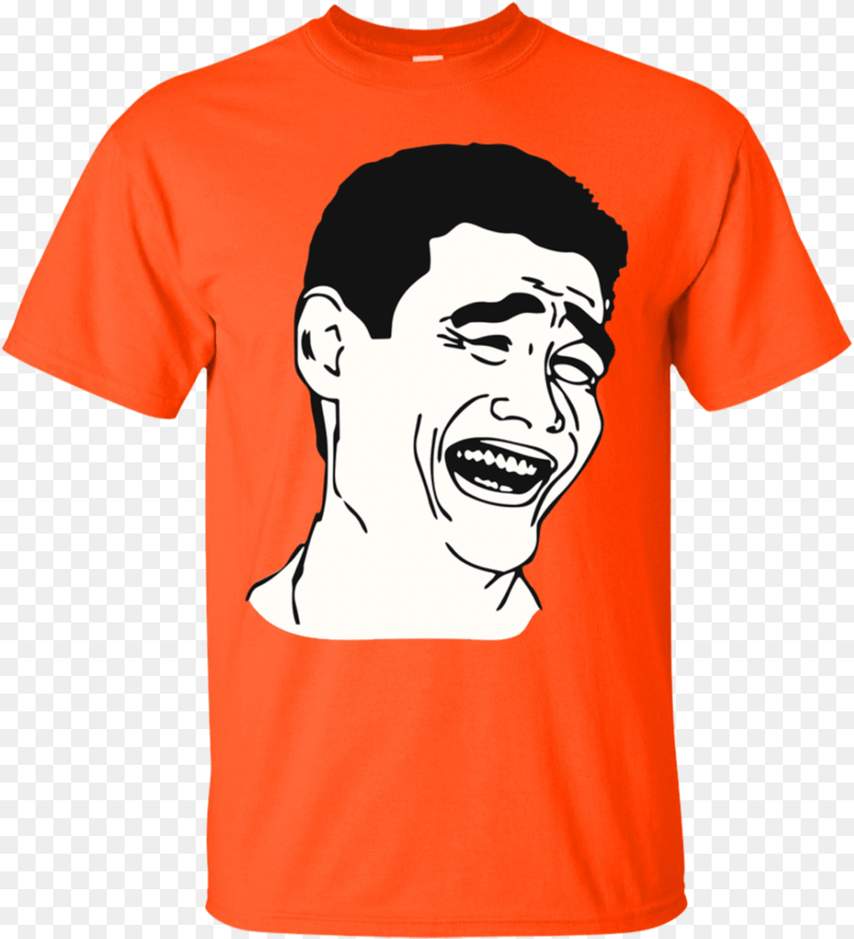 Yao Ming T Shirt Funny Pic Fb In Urdu, Clothing, T-shirt, Face, Head Free Transparent Png