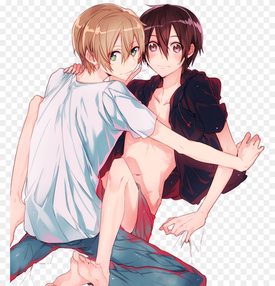 Yaoi De Kirito X Eugeo, Adult, Publication, Person, Female Png Image