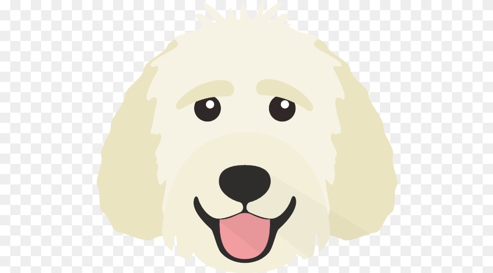 Yappicon Golden Doodle Icon, Animal, Pet, Mammal, White Dog Png
