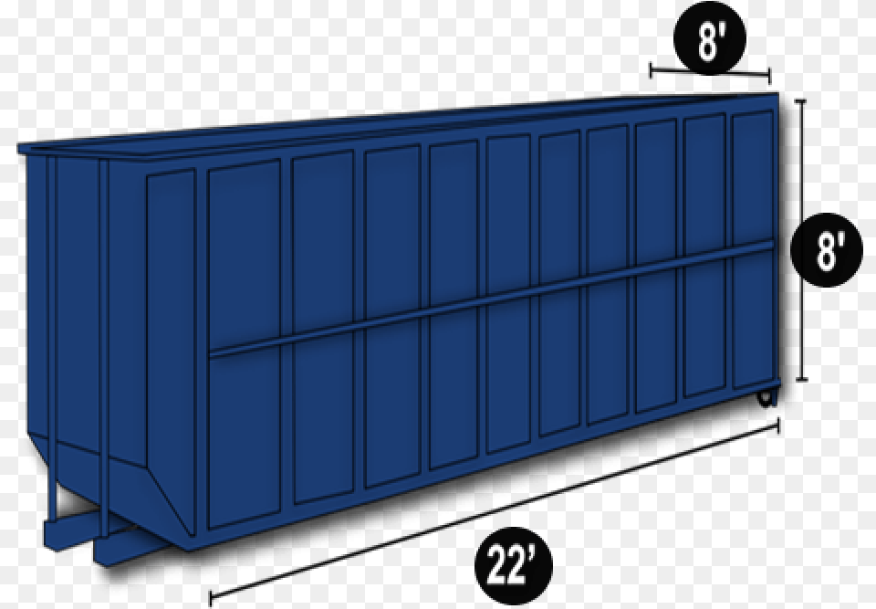 Yard Dumpster Rental Detroit Vertical, Gate, Furniture, Sideboard, Shipping Container Free Png