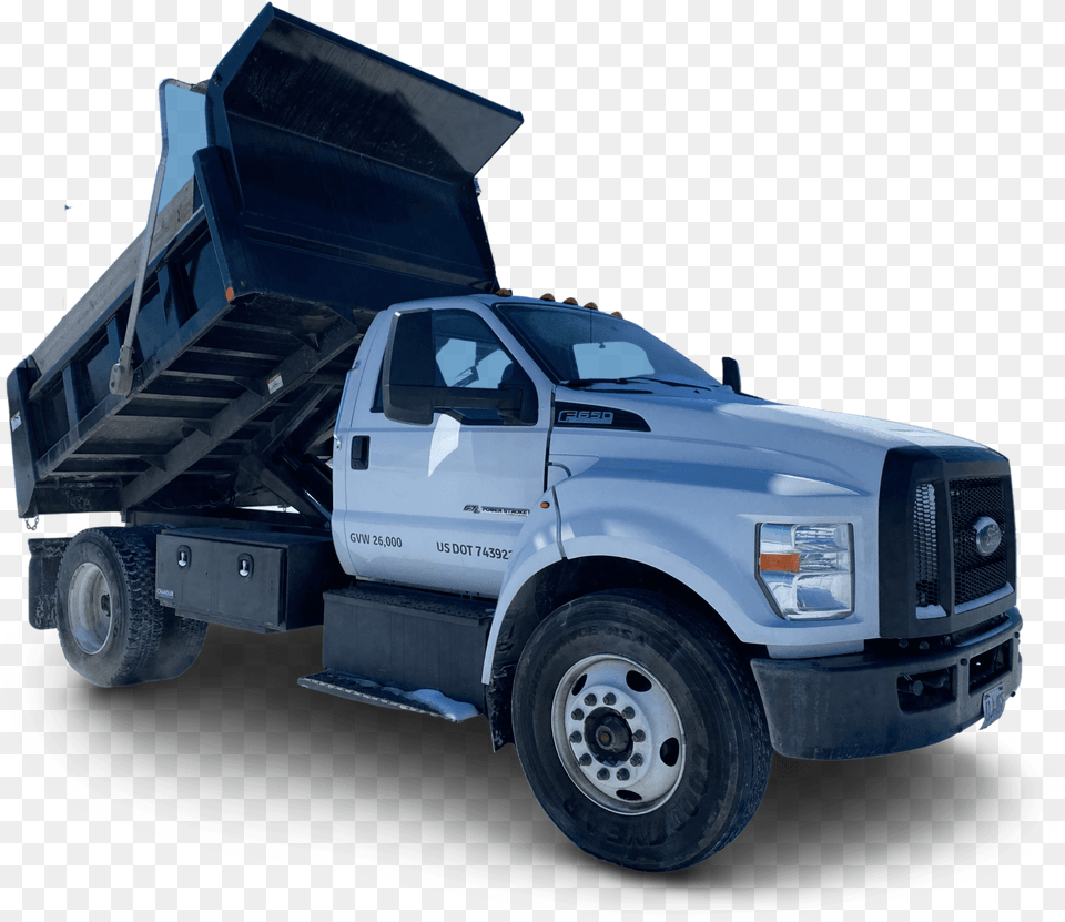 Yard F650 Dump Truck Commercial Vehicle, Transportation, Trailer Truck, Machine, Wheel Png Image