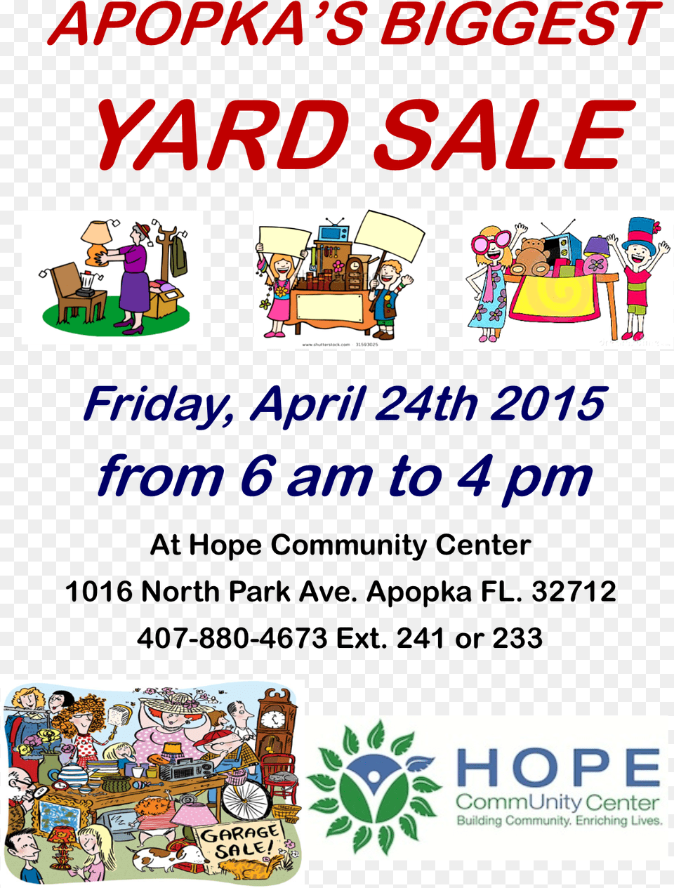 Yard Sale Apr 15 Eng Hold A Successful Yardgarage Sale, Book, Comics, Publication, Advertisement Free Transparent Png
