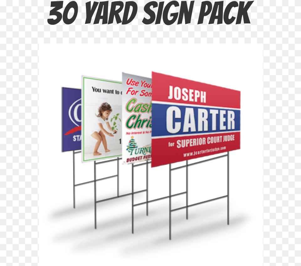 Yard Signs, Advertisement, Poster, Child, Female Png Image