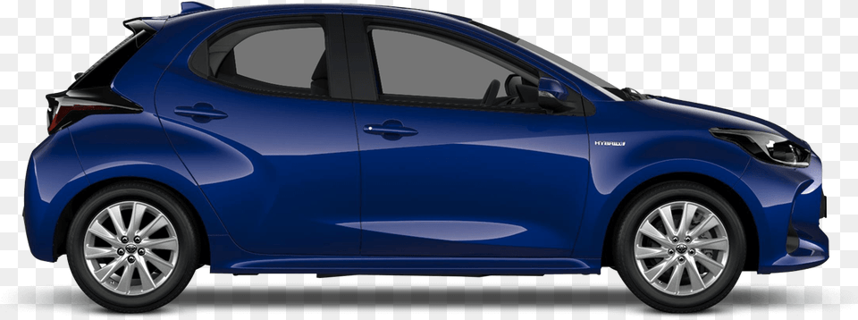 Yaris Icon For Sale Toyota Yaris Hybrid Galactic Blue, Car, Vehicle, Transportation, Sedan Png