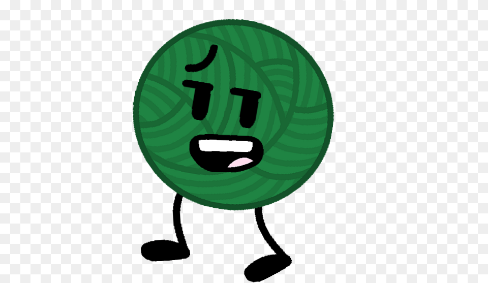 Yarn Animated Inanimate Battle Wiki Fandom Animated Inanimate Battle Characters, Green, Leaf, Plant, Disk Png