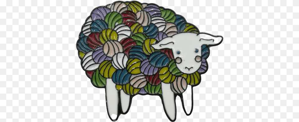 Yarn Ball Sheep Pin Sheep, Accessories, Art Png