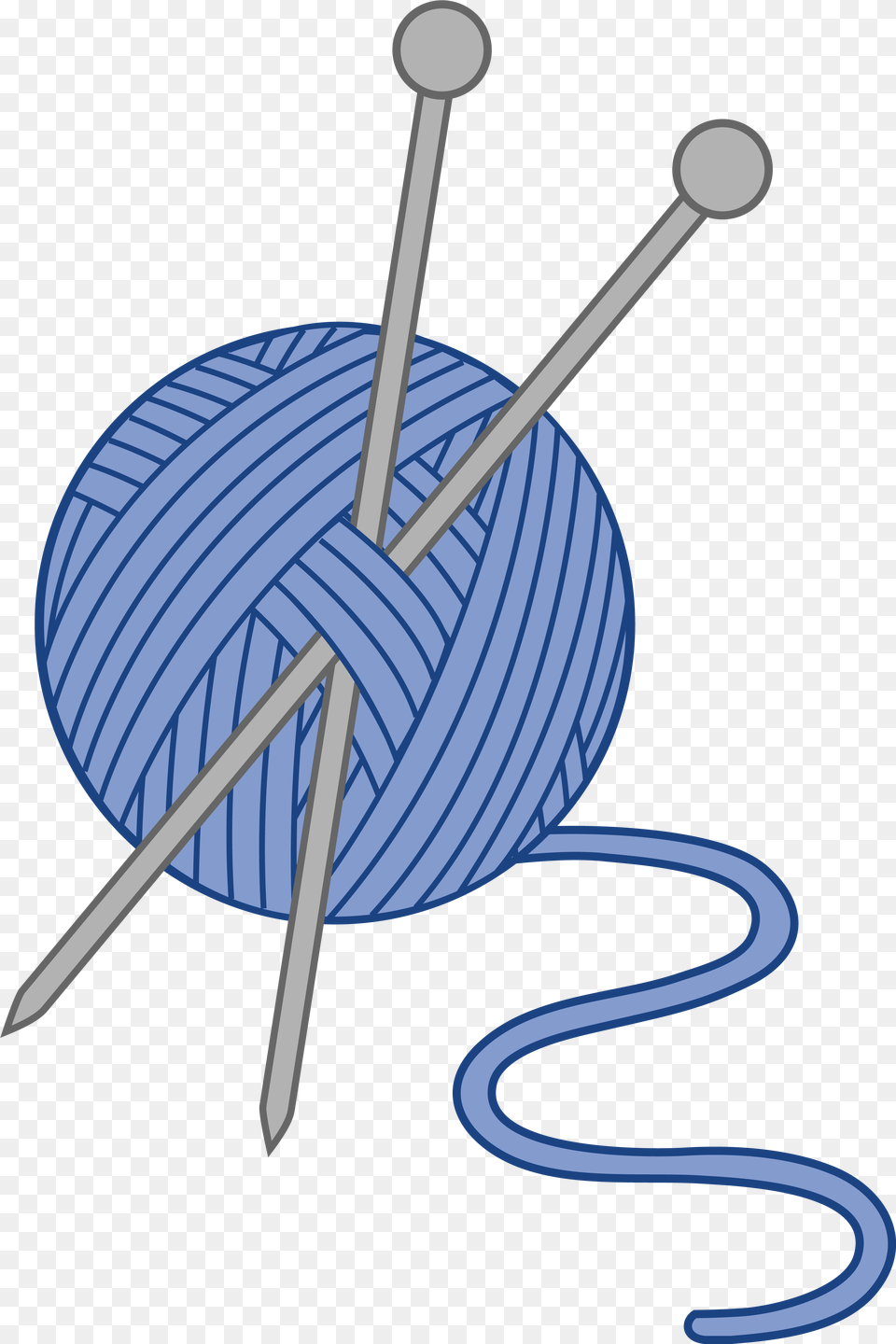 Yarn Clipart Knitting Needles Clipart, Blade, Dagger, Knife, Weapon Png Image