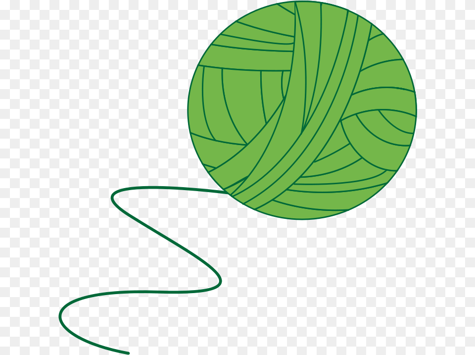 Yarn Clipart Yarn Ball Vector, Sphere, Green, Astronomy, Moon Free Png