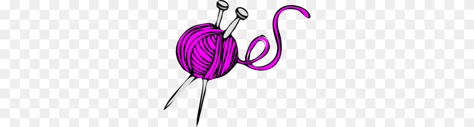 Yarn Transparent Yarn Images, Purple, Flower, Plant, Food Free Png Download
